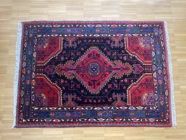 Wunderschöner Orientteppich Hamadan, 127x90cm, West-Iran