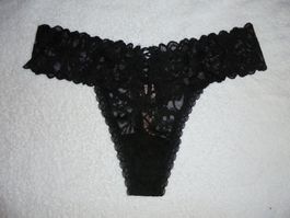 VICTORIA'S SECRET LACE THONG, M, NEU, RÜCKSEITE....