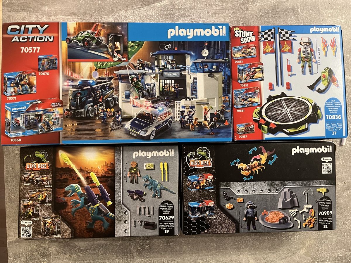 Kit di costruzioni: 4 verschiedene Playmobil Sets – Nuovo e nell'imballaggio originale da Gränichen venduto da Pauli94 1
