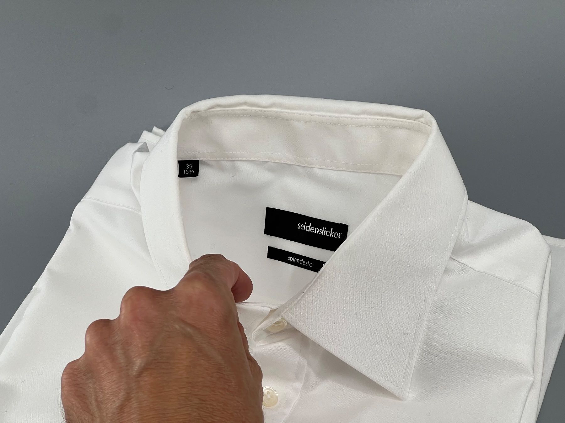 Completi: Elegante Herren Anzug, Grau gestreift – Usato da Sennhof venduto da Johnbest 8