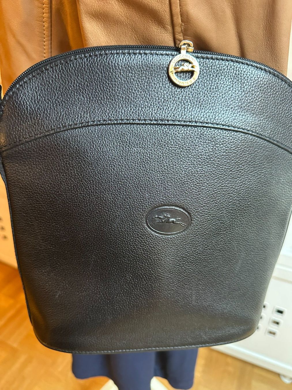 Longchamp Borse da donna: Longchamp Sac vintage noir – Usato da Bernex venduto da euma1976 7