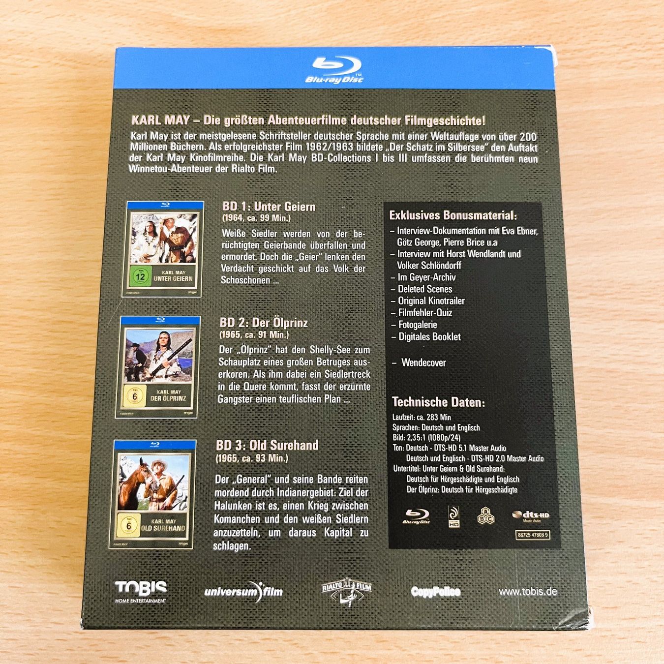 Tutti i DVDs: Blu-ray - Karl May Collection 2 – Usato da Amlikon-Bissegg venduto da allerlei-versand 1