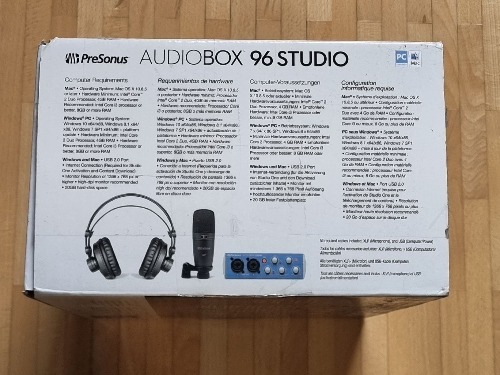 Registratori: PreSonus Audiobox 96 Studio Bundle, Interface, Musik Studio – Usato da Winterthur venduto da Belzarek 3