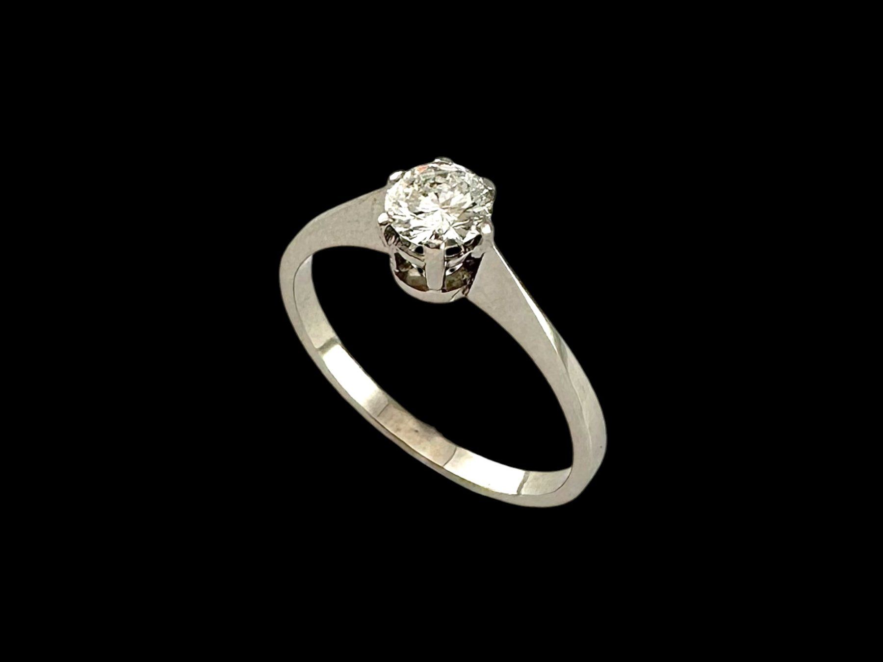 Anelli: Klassisch - eleganter Diamant - Ring, ca. 0.45 ct H/VS – Usato da Zuzwil SG venduto da artimmo 2