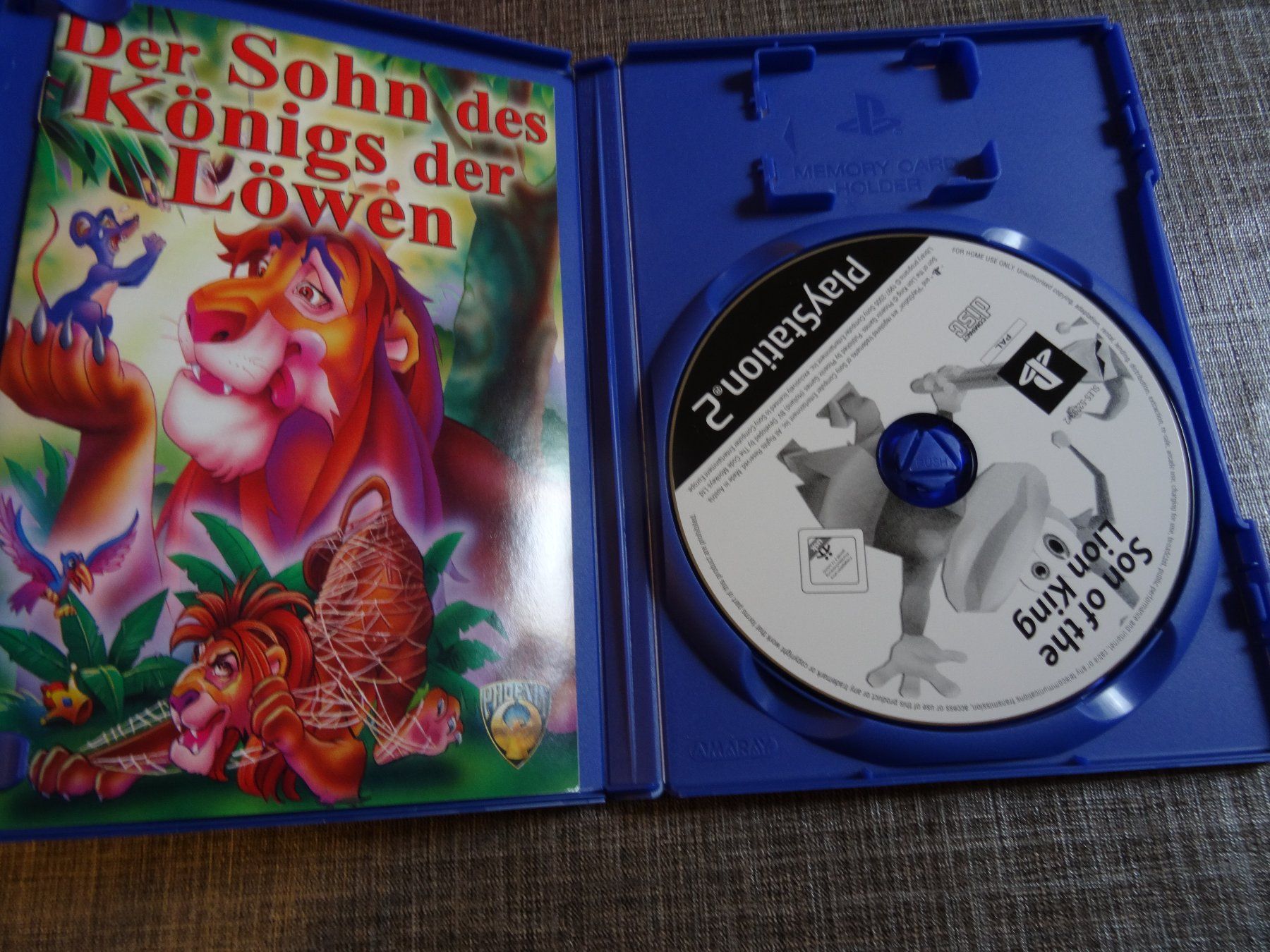 Sony Spiele: Der Sohn des Königs der Löwen PS2 – Gebraucht aus Olten von Disc-Ausverkauf 1