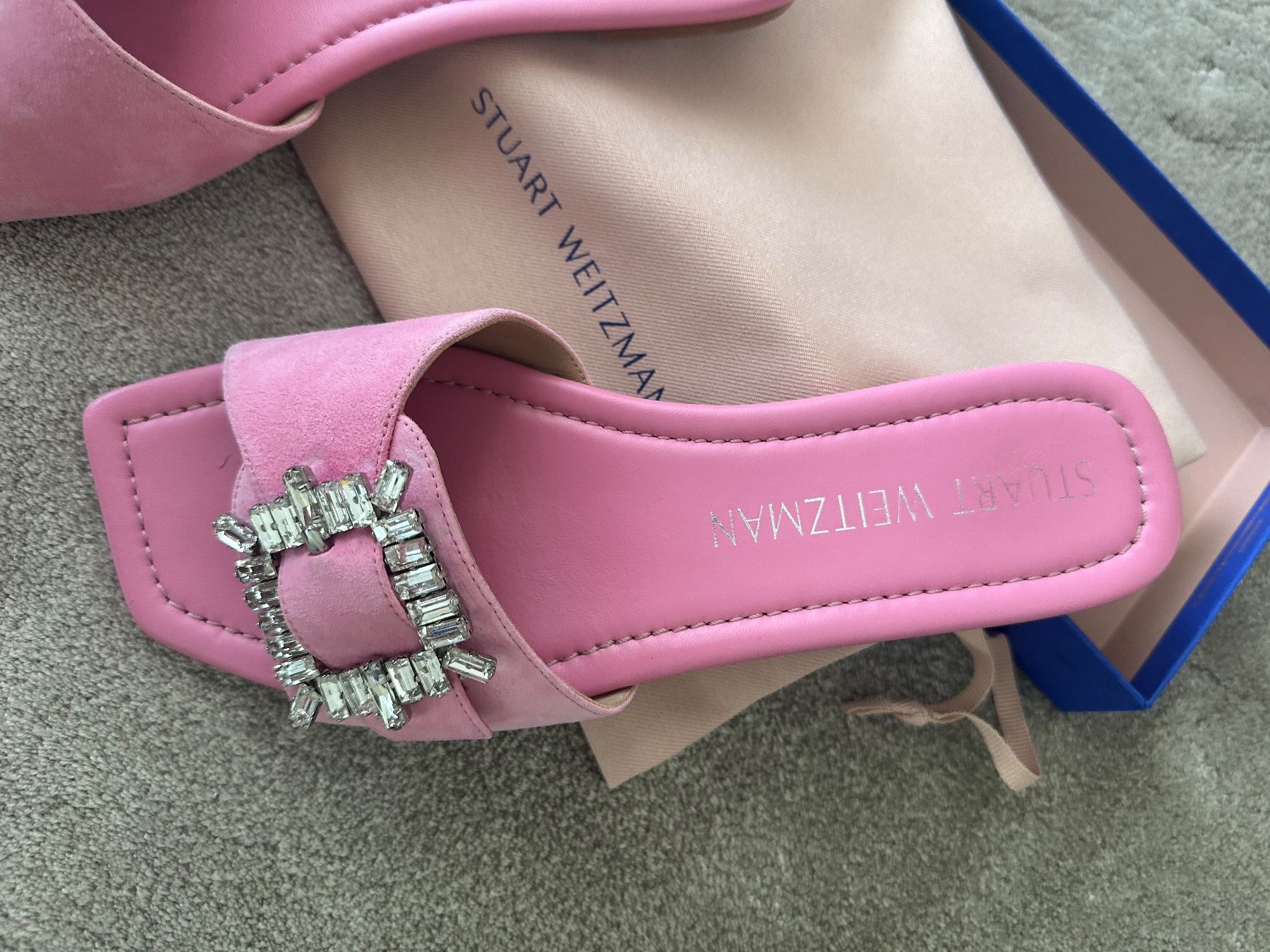 Stuart Weitzman Chaussures femmes: Stuart Weitzman Sandalen pink Grösse 40 neu – Neuf avec emballage d'origine à Zug par sternchen037 3