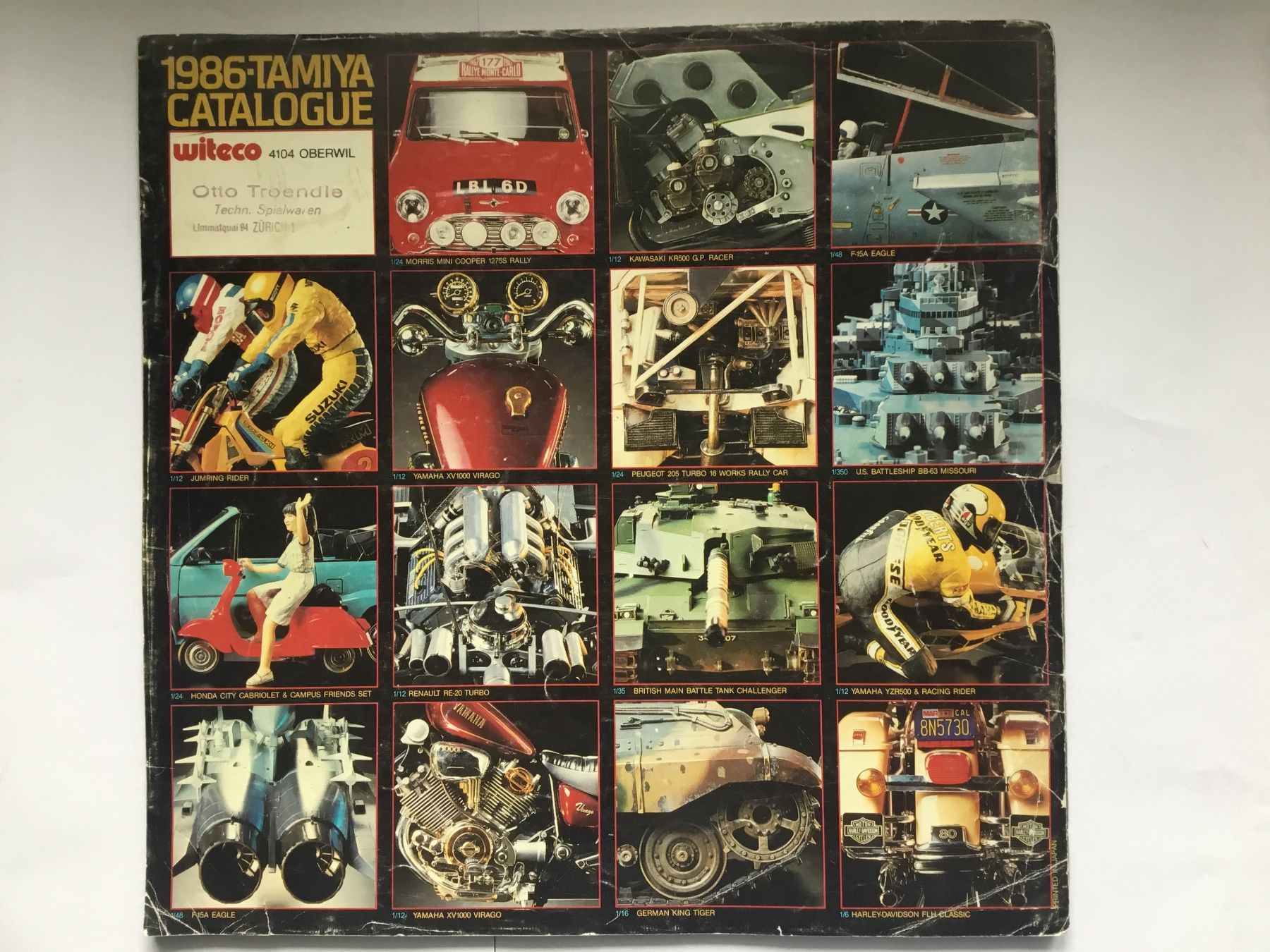 Tamiya Modellismo RC: Tamiya Katalog – Usato da Dänikon ZH venduto da didi1103 1