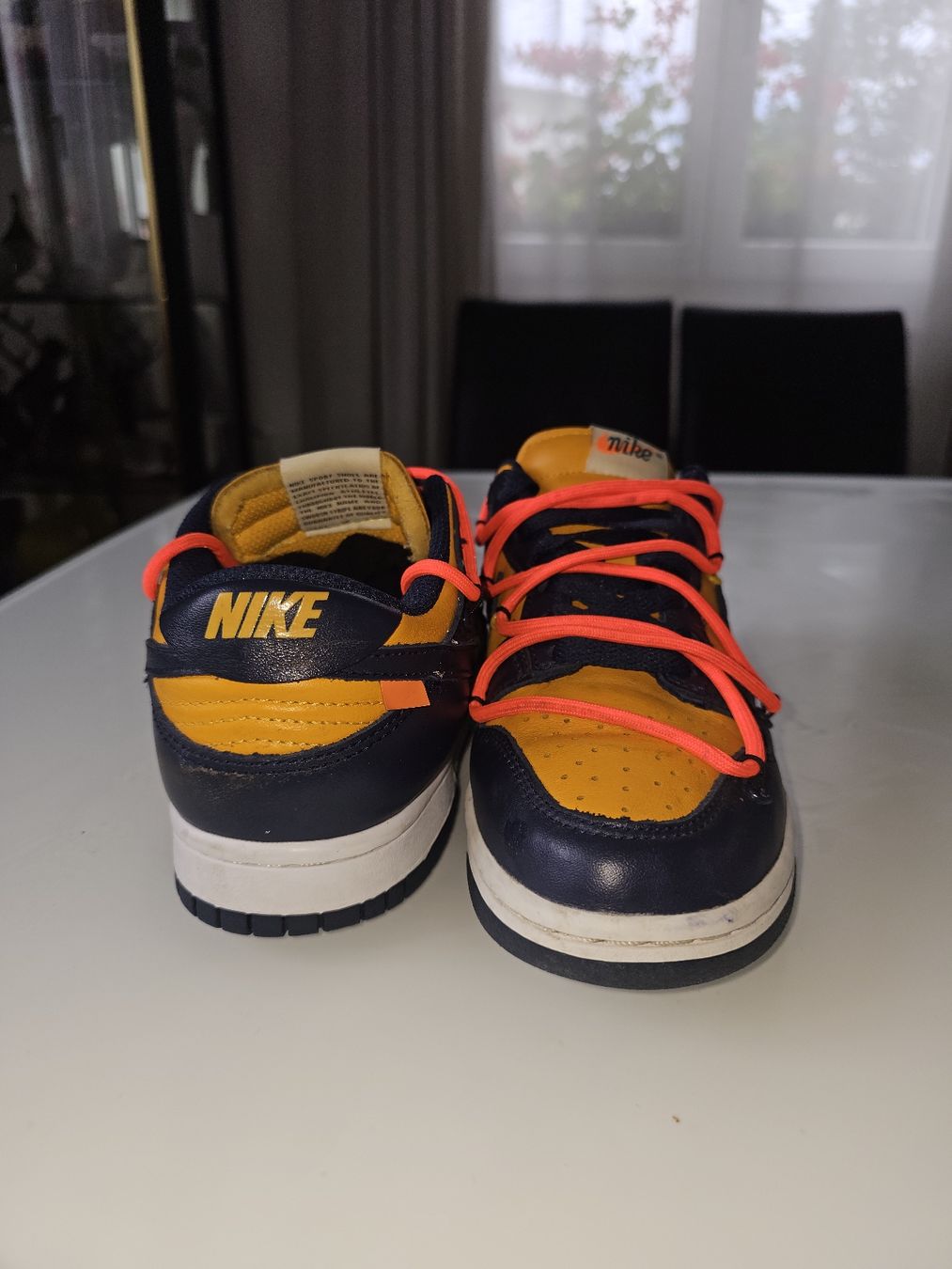 Off-White Scarpe da uomo: Nike Dunk Low Off-White University Gold – Usato da Neuhausen am Rheinfall venduto da ViktorSdAR 3