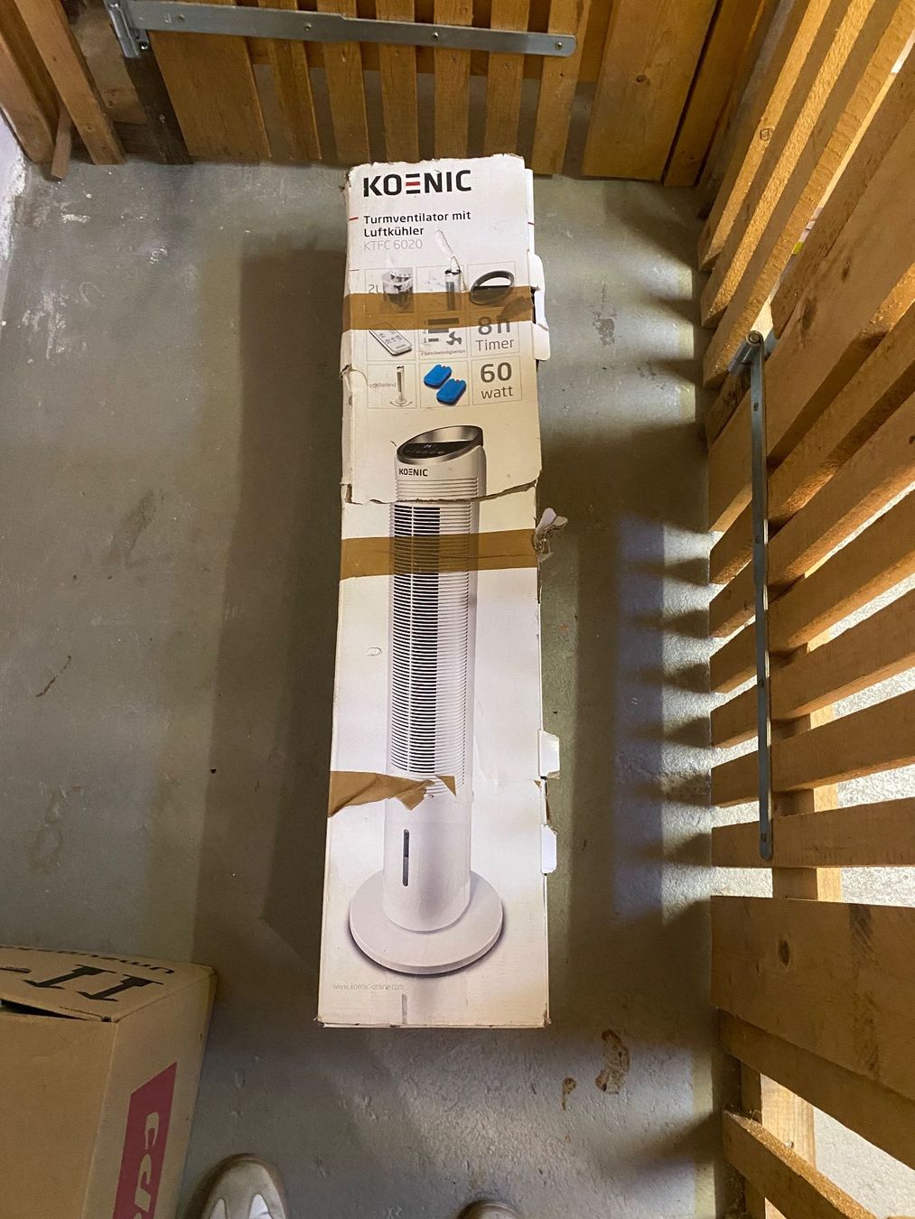 König Ventilatoren: KOENIC KTF 6020 Turmventilator mit Luftkühler – Gebraucht aus Zürich von pau_5rhr