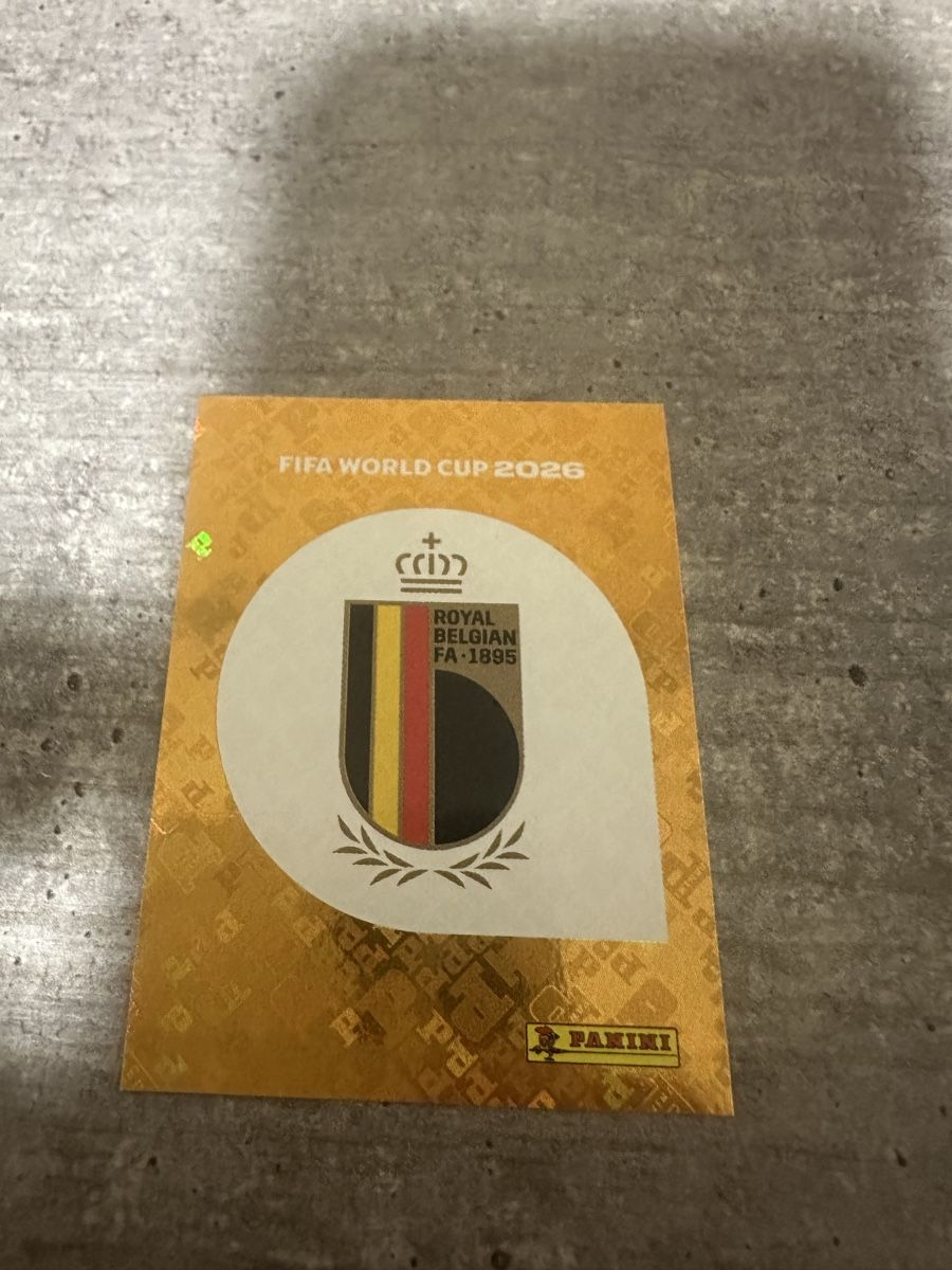 Panini Sammelbilder & Trading cards: BEL 1 , FIFA WORLD CUP 2026 PANINI  – Neu (gemäss Beschreibung) aus Frauenfeld von 1PegPeg1