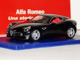 Alfa Romeo 8C Competizione 2007 Bologna Motor Show schwarz