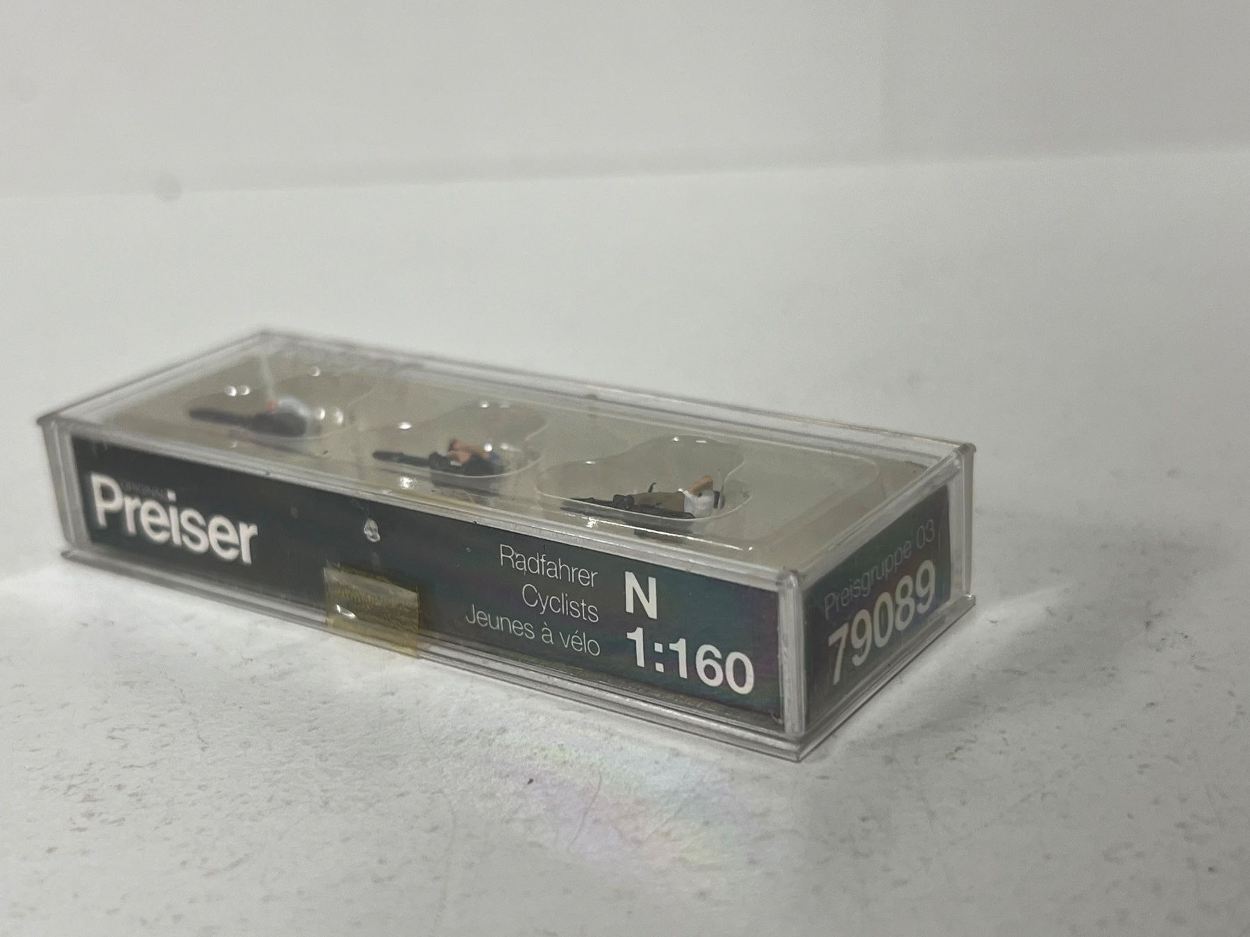 Preiser Modelleisenbahnen: Preiser 79089  Radfahrer  Spur N – Neu und originalverpackt aus Geroldswil von TopTrain54 1