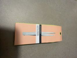 Sephora Slanted Tweezer stainless steel new in box