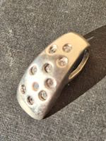 PL Silberanhänger S925 dims. 2 x 1.5 cm mit Zirkonia