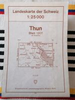 1207 Thun🌞1:25'000 Landeskarte der Schweiz