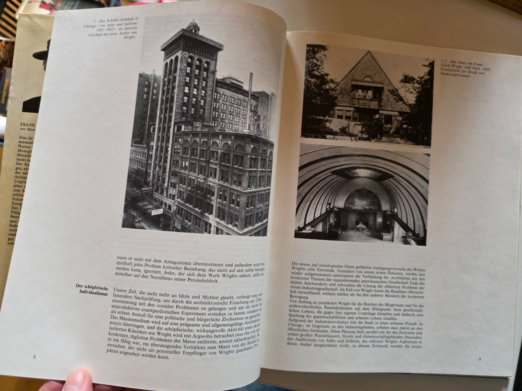 Libri: Frank LL. Wright - Gestalter unserer Zeit - 1970 – Usato da Walterswil BE venduto da Lonitti 5