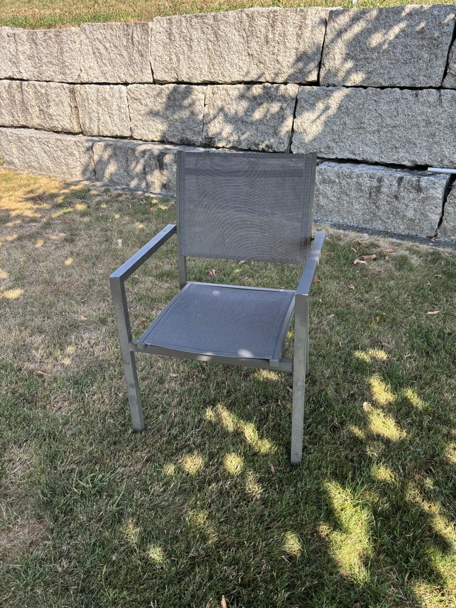 Chaises: Gartenstühle Aluminium 8Stk. – D'occasion à Ganterschwil par ja1313nis