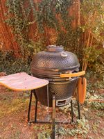Kamado Grill Keramik schwarz