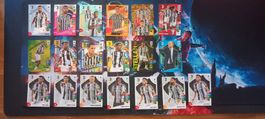 17 Panini Cards Juventus FC (w. LIMITED EIDTION)