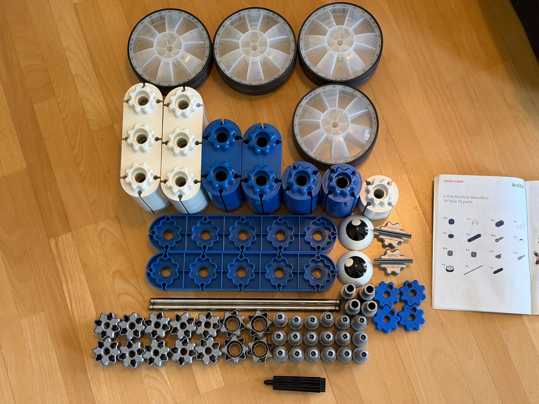 Kit di costruzioni: Kiditec Multicar blue L-Line – Usato da Zuerich venduto da Gvade 4