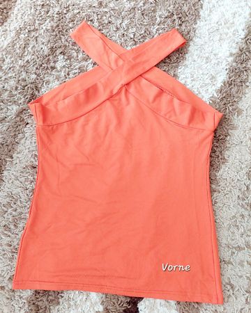 Sommerliches Neckholder Top, Grösse L, neu