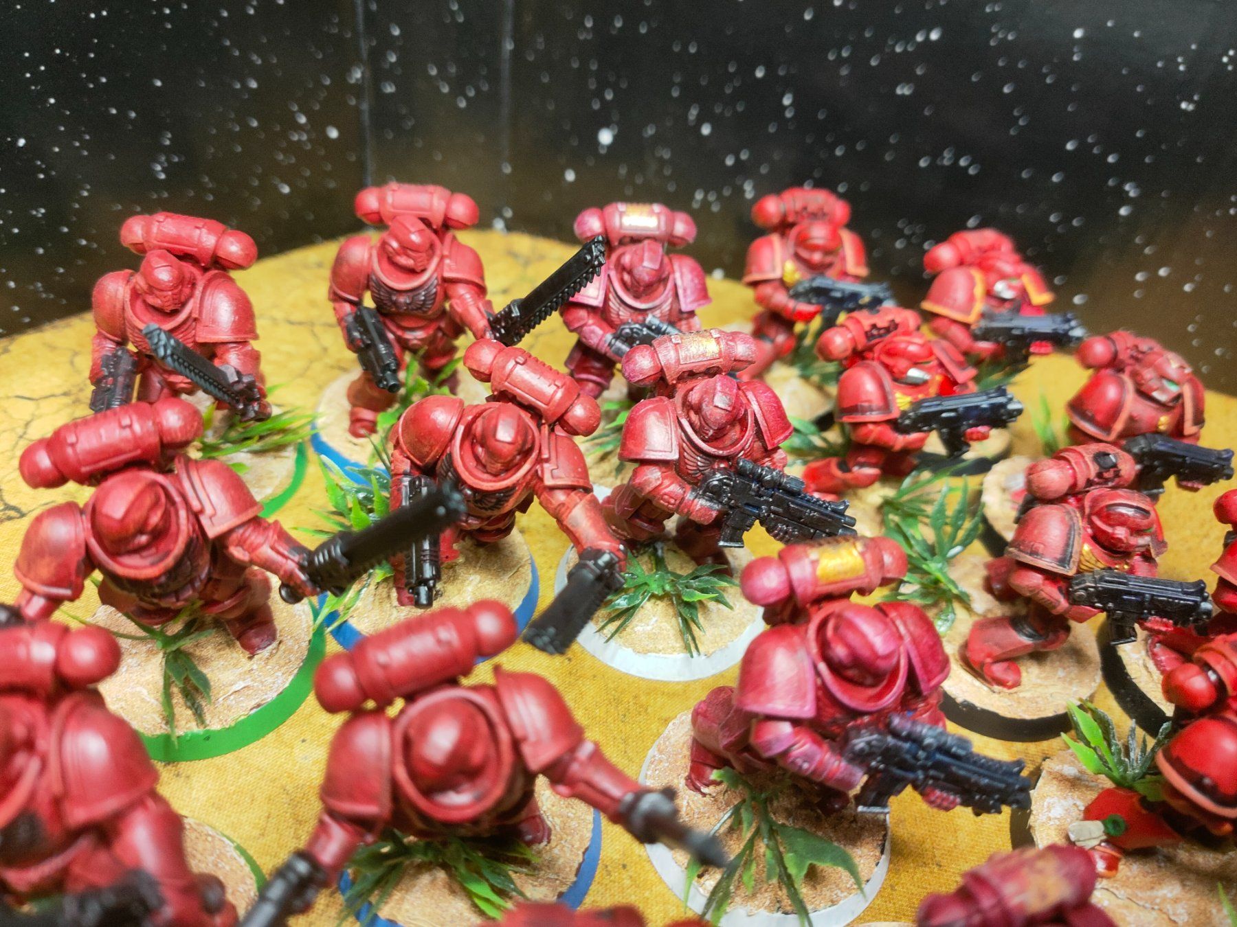 Kit di modellismo & Modellini statici: Space Marines, 15 x Intercessors 10 x Assault, Warhammer 40k – Usato da Baden venduto da Araneus 3