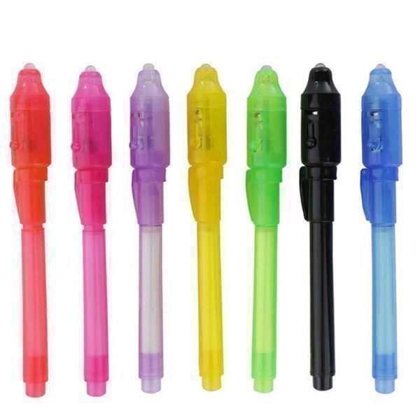 Stifte & Marker: 7 Stück Kinder Geheimstift mit UV Licht – Neu (gemäss Beschreibung) aus Thun von nuonuo