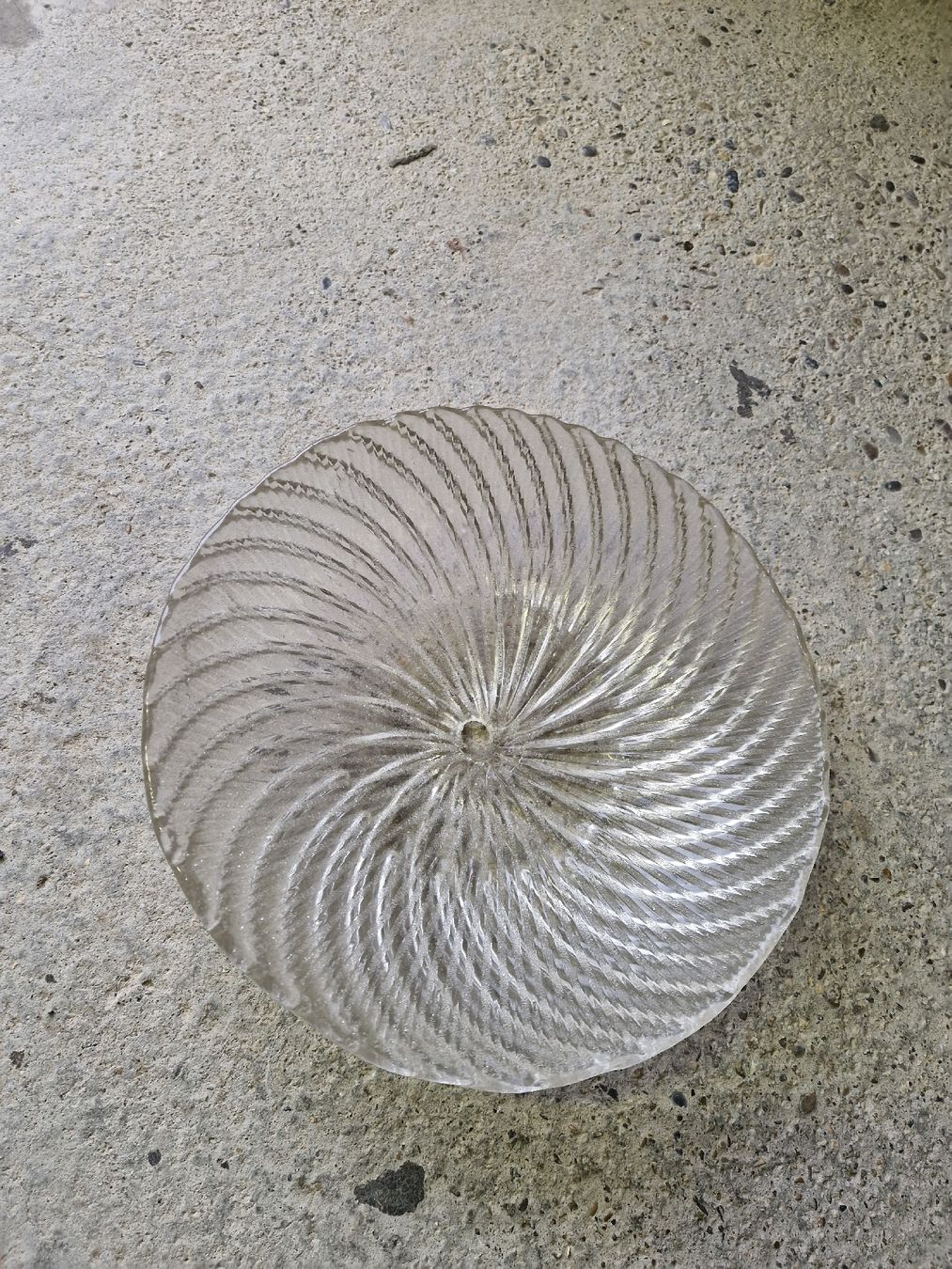 Lampadari & plafoniere: Deckenlampe Messing/Glas, Retro, gut erhalten, Maisonette De – Usato da Nesslau venduto da Nikos73 3