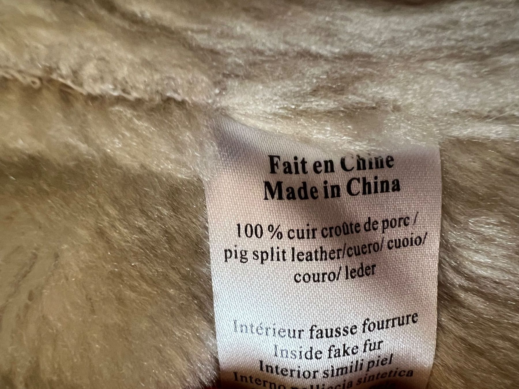 Giacche: Veste d'hiver en daim marron – Usato da Genève venduto da joanna11 4