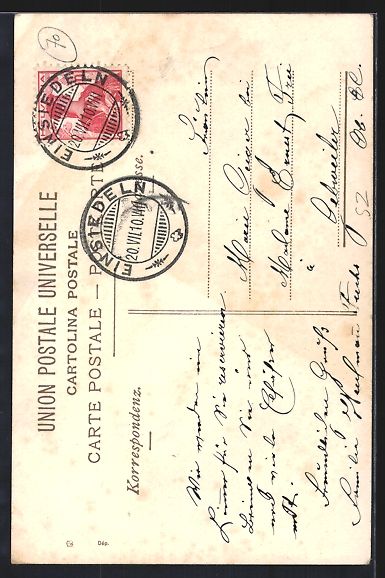 Cartoline postali: Einsiedeln, Kirche und Ganadenbild, Mön – Usato da Berlin venduto da bartko-reher 1