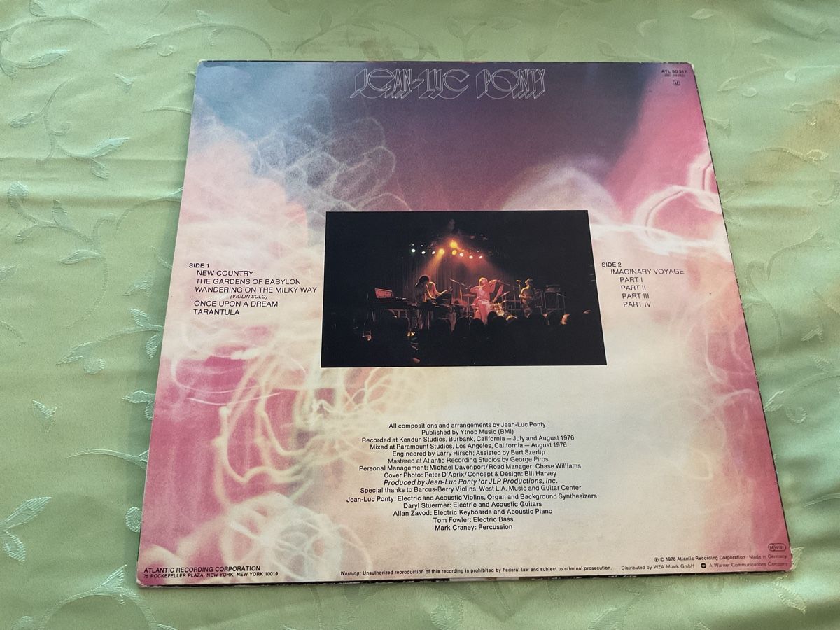 Dischi in vinile: Jean-Luc Ponty Schallplatte 1979 – Usato da Steinach venduto da Quarkie 1