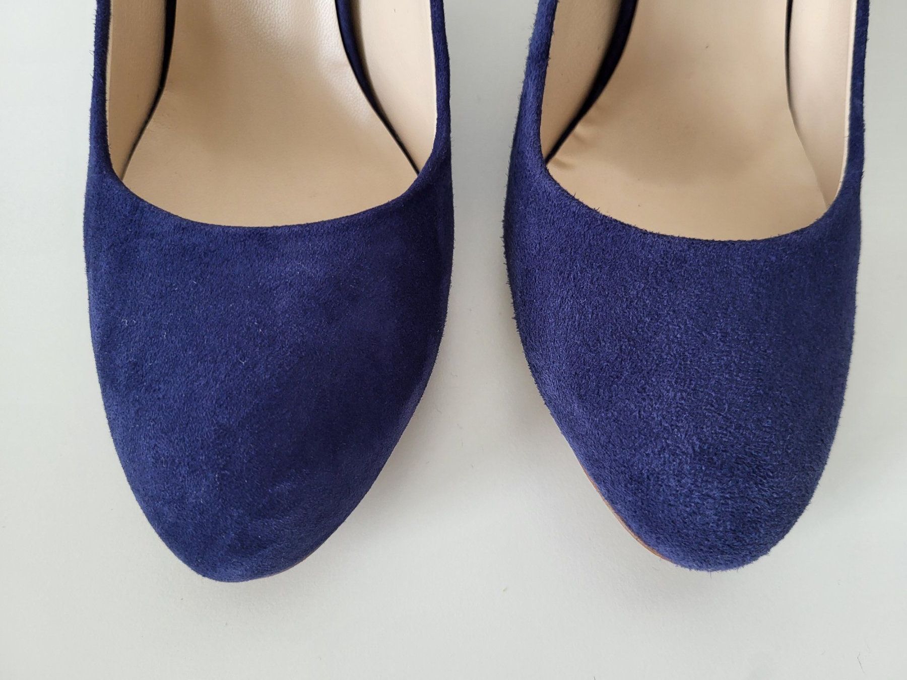 Navyboot Scarpe da donna: Navyboot Wildlederpumps, Gr. 38,5 - dunkelblau, elegant – Usato da Baar venduto da clar6 1
