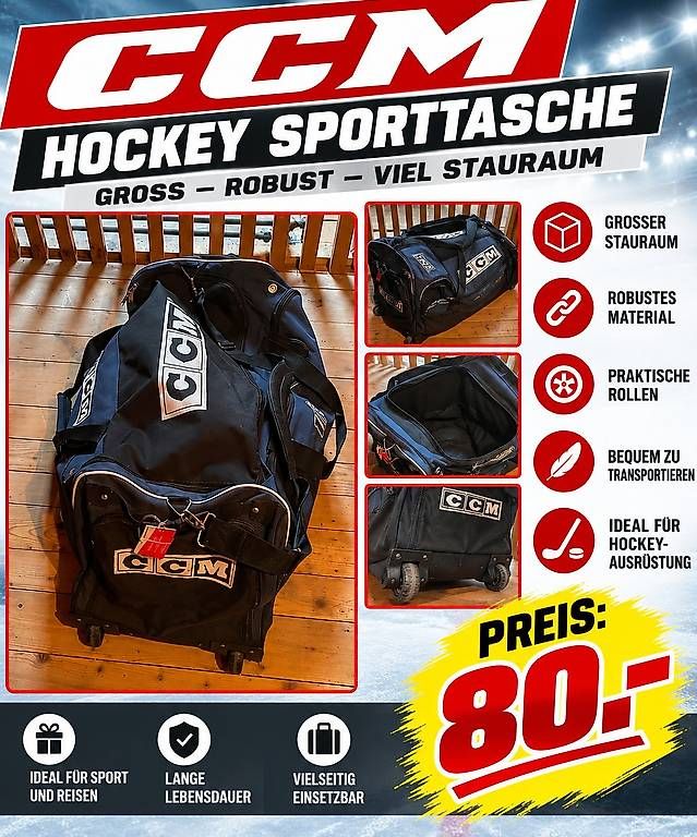 Taschen: Eishockey - Bag – Gebraucht aus Bern von ber_9gk6 1