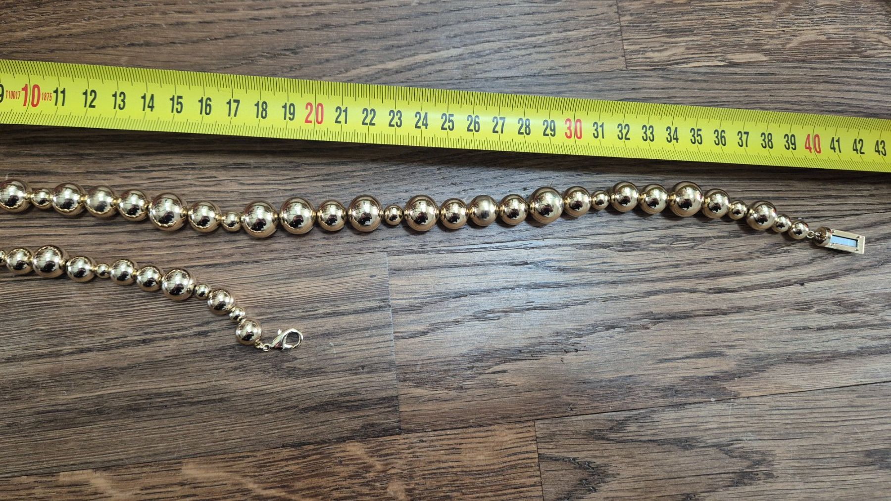 Altri gioielli: Golden necklace + bracelet set – Usato da Zürich venduto da monadiederich 2