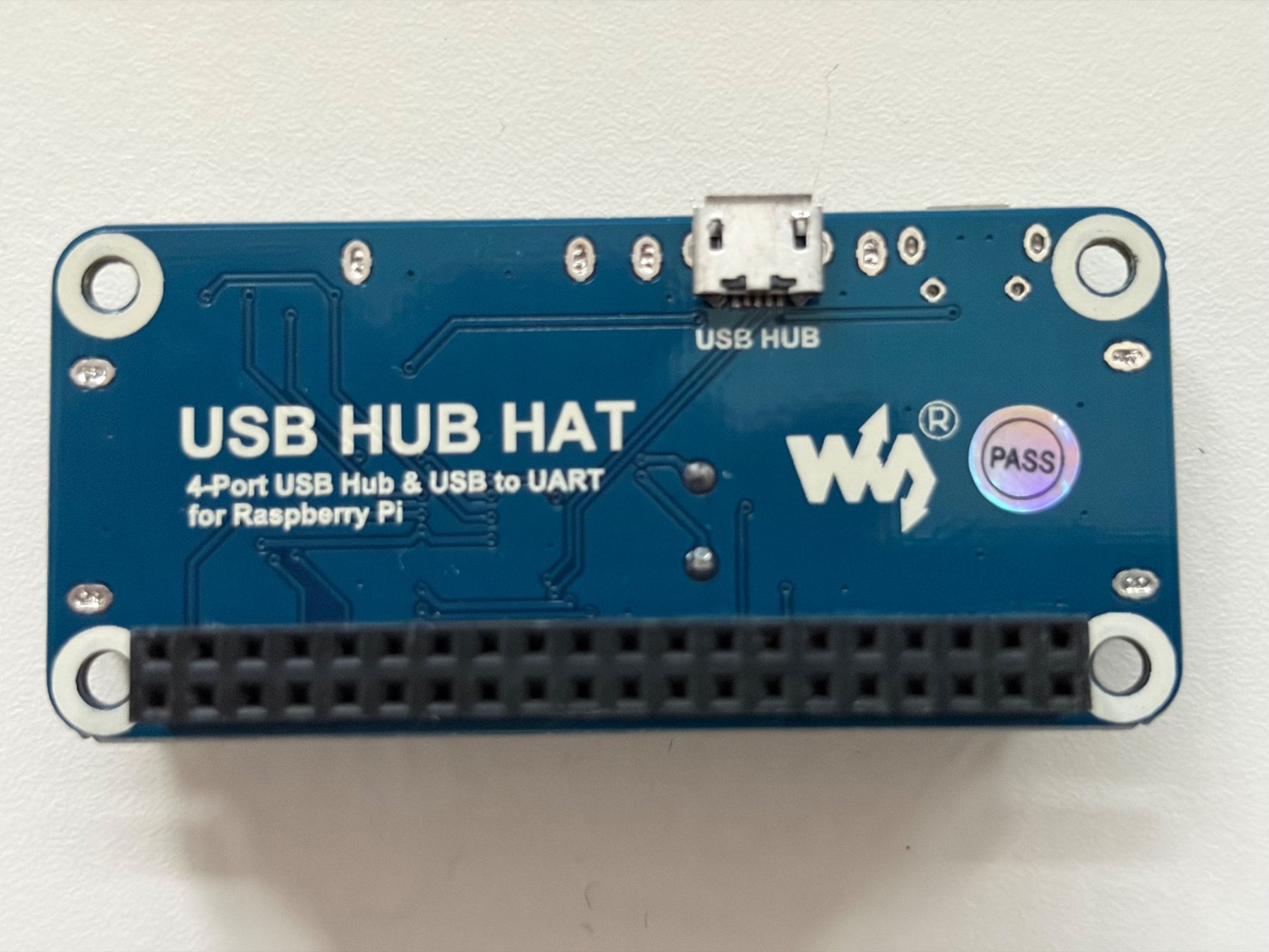 Raspberry Pi Componenti elettronici: Raspberry Pi Zero W mit Prototypen Board und USB HAT – Nuovo (secondo la descrizione) da Brissago venduto da Tschu 5