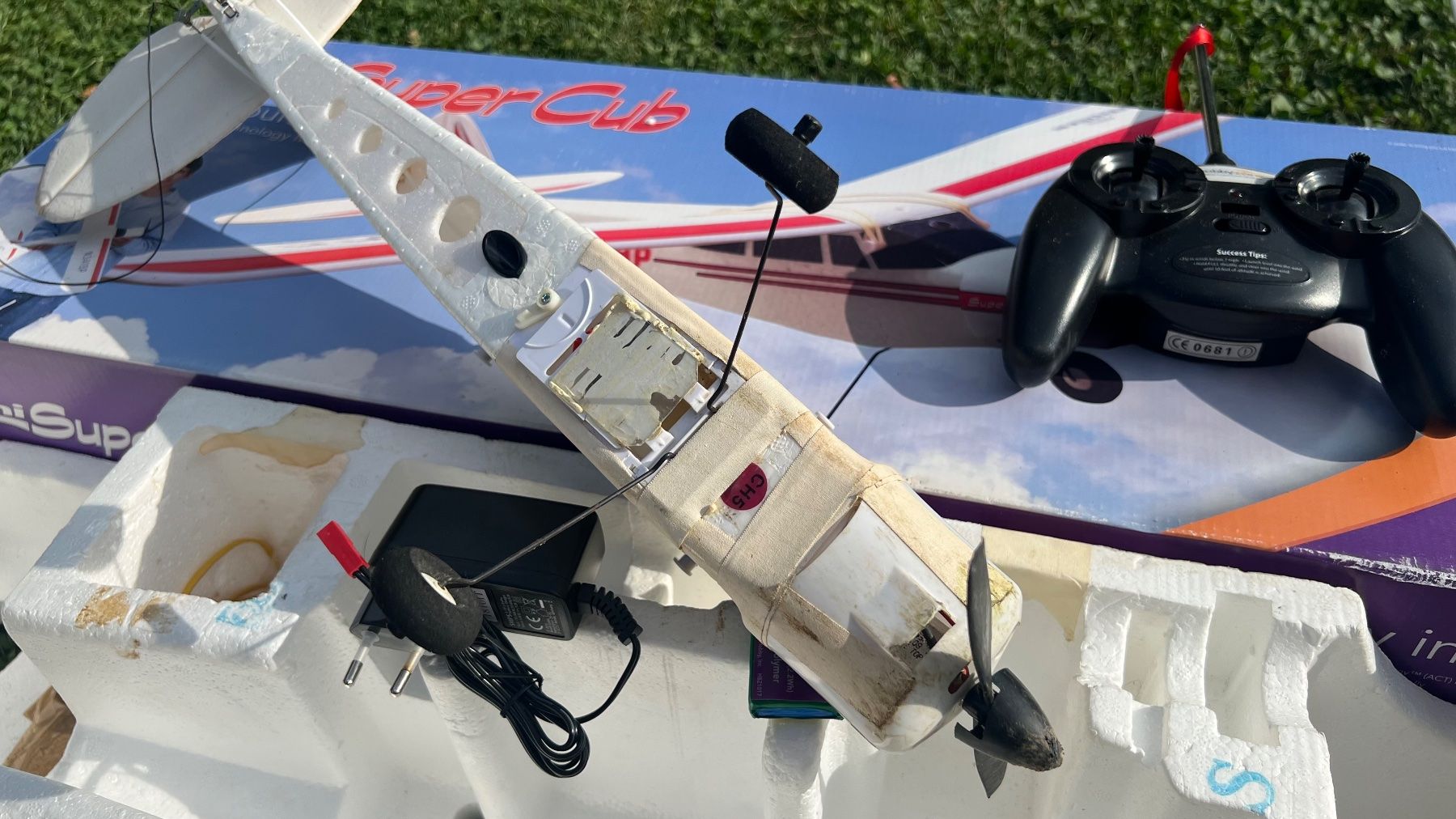 Hobbywing Modellismo RC: Hobbyzone Mini Super Cub Flugzeug RTF - Spannweite 80 cm – Usato da Ebikon venduto da immo-th 2