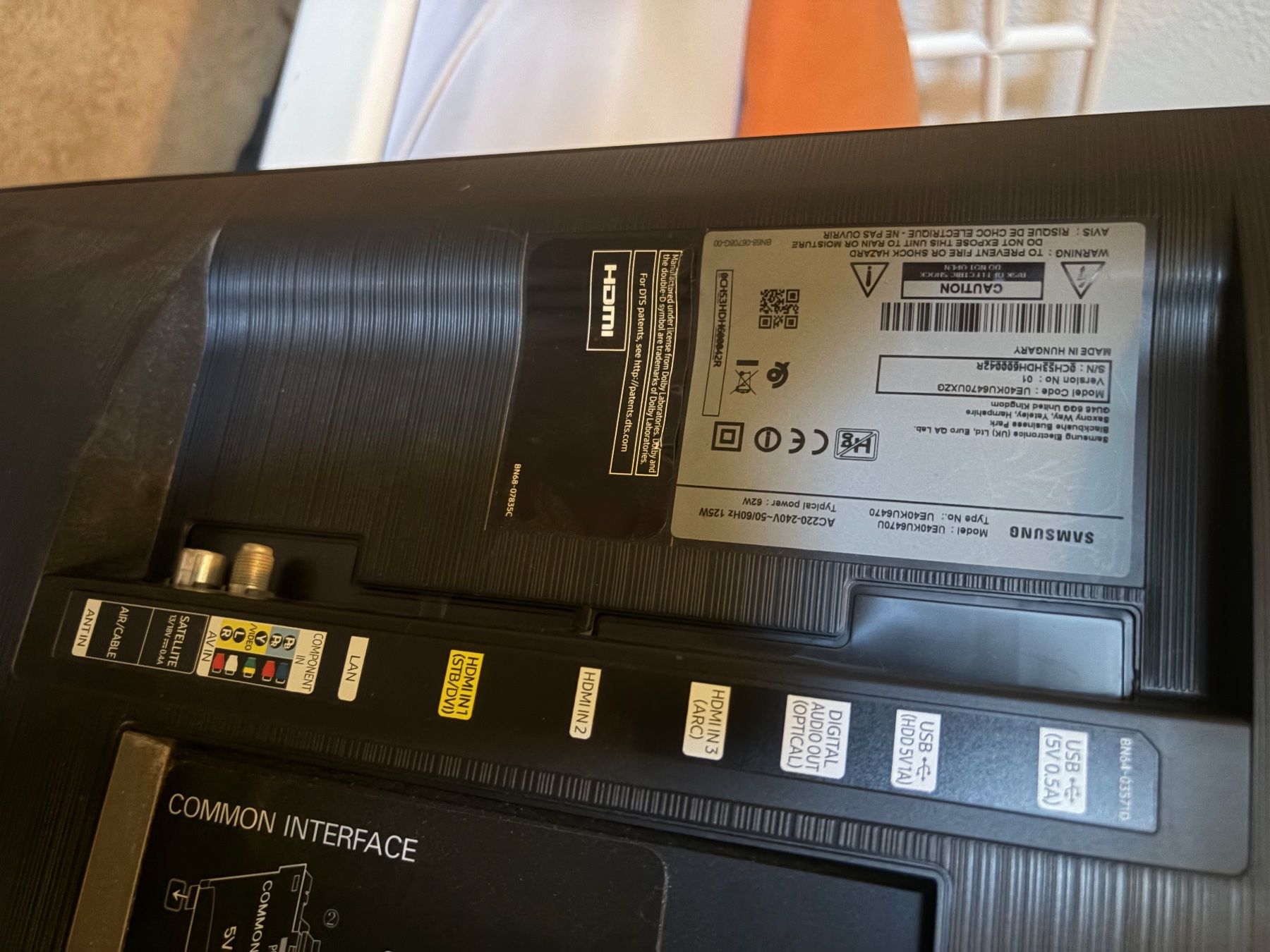 Samsung Fernseher: Samsung ue40ku6470u TV – Gebraucht aus Stäfa von Dowser 2