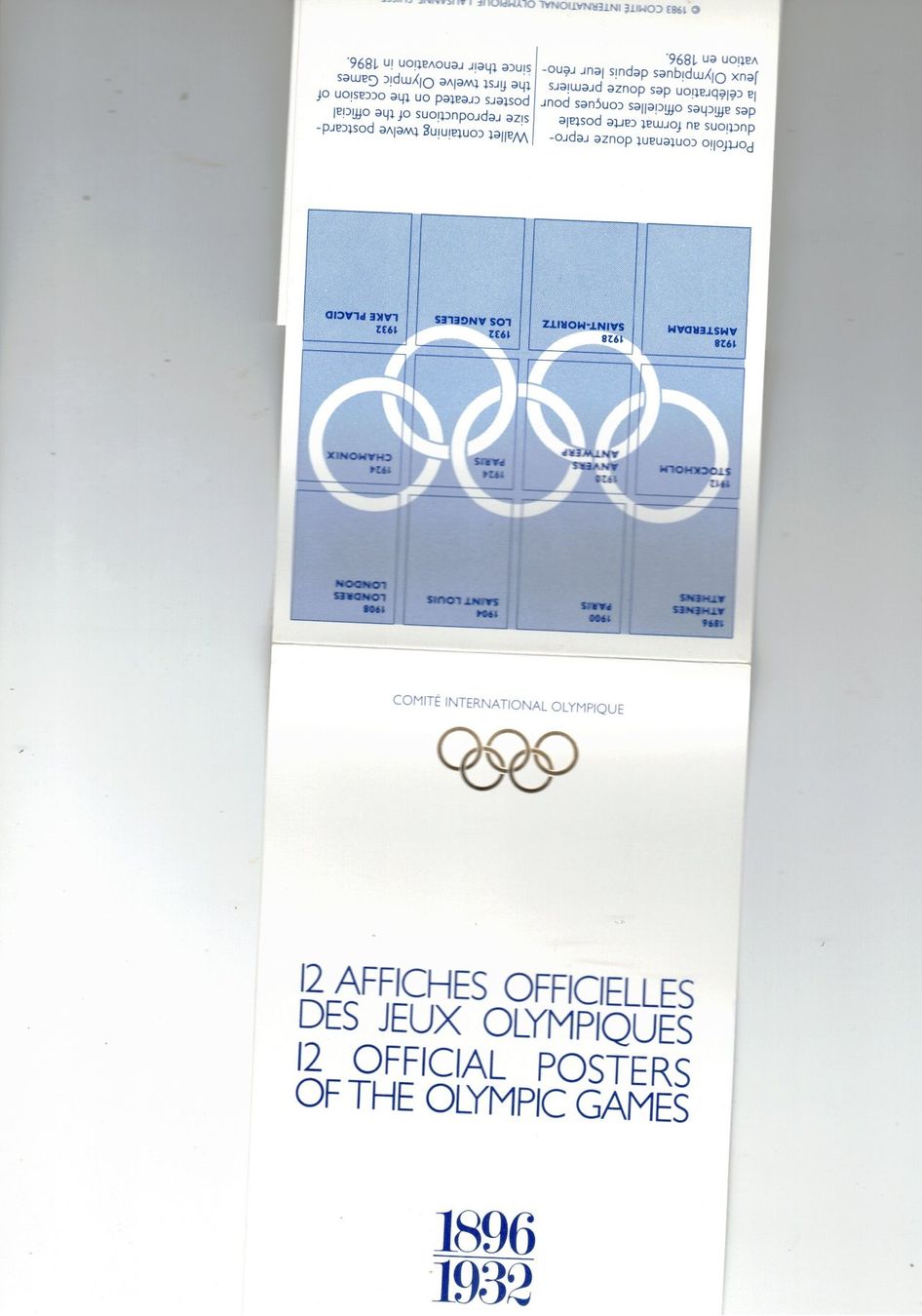 Cartoline postali: Olympiade Olympia 12 Poster auf Ansichtskarten 1896 1932 – Nuovo (secondo la descrizione) da Widnau venduto da Seppl480 4