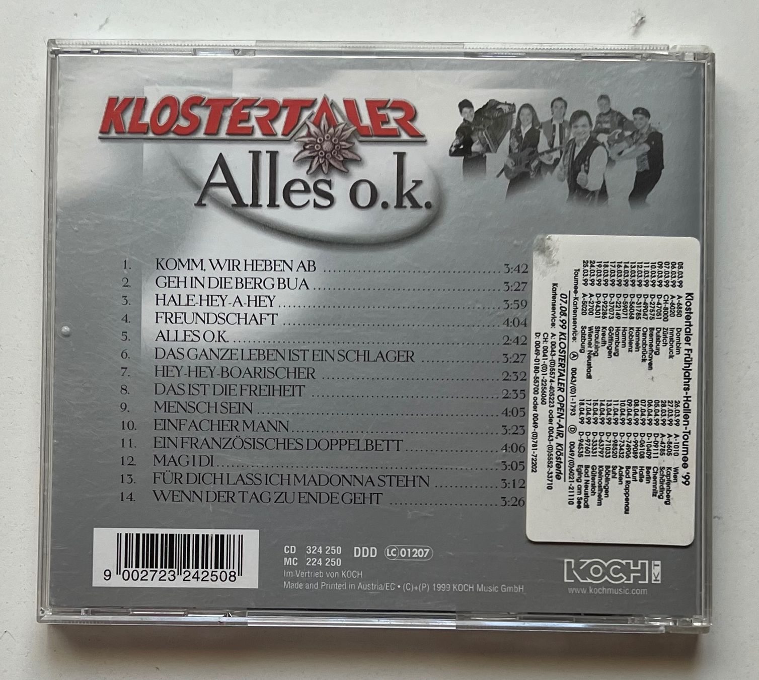 CD: Klostertaler / Alles o.k. – Usato da Näfels venduto da rottabi 1