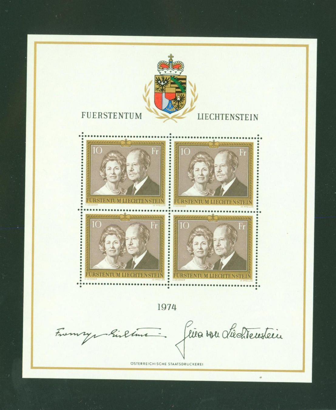 Alle Briefmarken: FL DIE DREI SUPER KLEINBOGEN (AX298) – Gebraucht aus Seuzach von Harri19 1