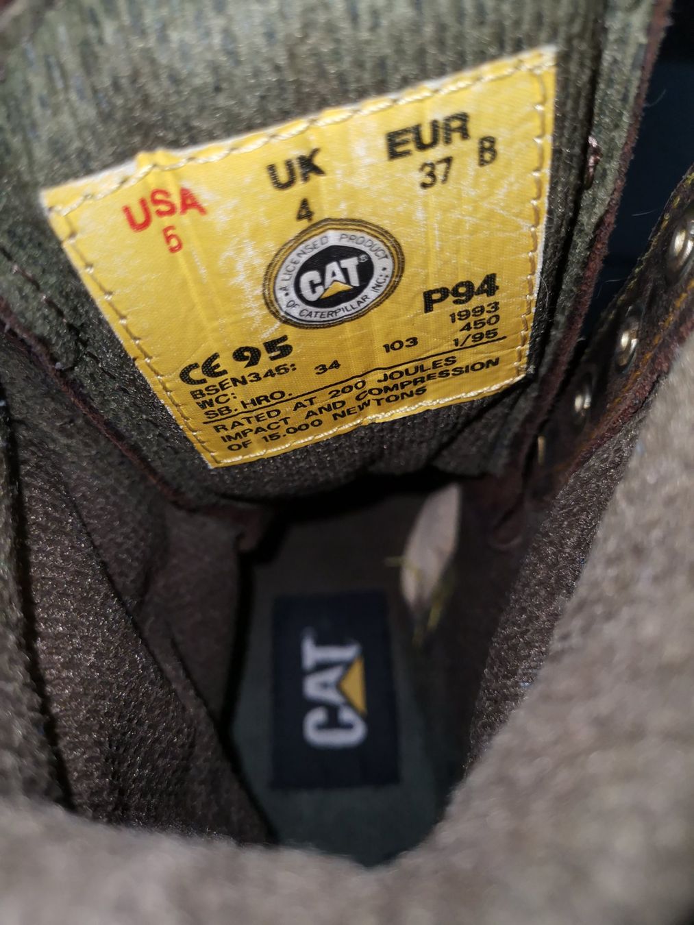 Caterpillar Scarpe da donna: CATERPILLAR STIEFEL DAMEN GRÖSSE 37 – Usato da basel venduto da lupettone 2