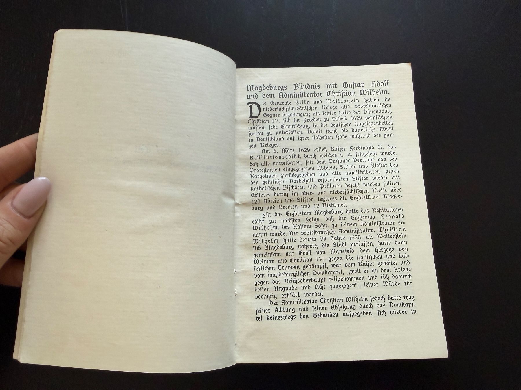 Libri: Die Zerstörung Magdeburgs 1631 – Usato da Erstfeld venduto da Uhu1980 2