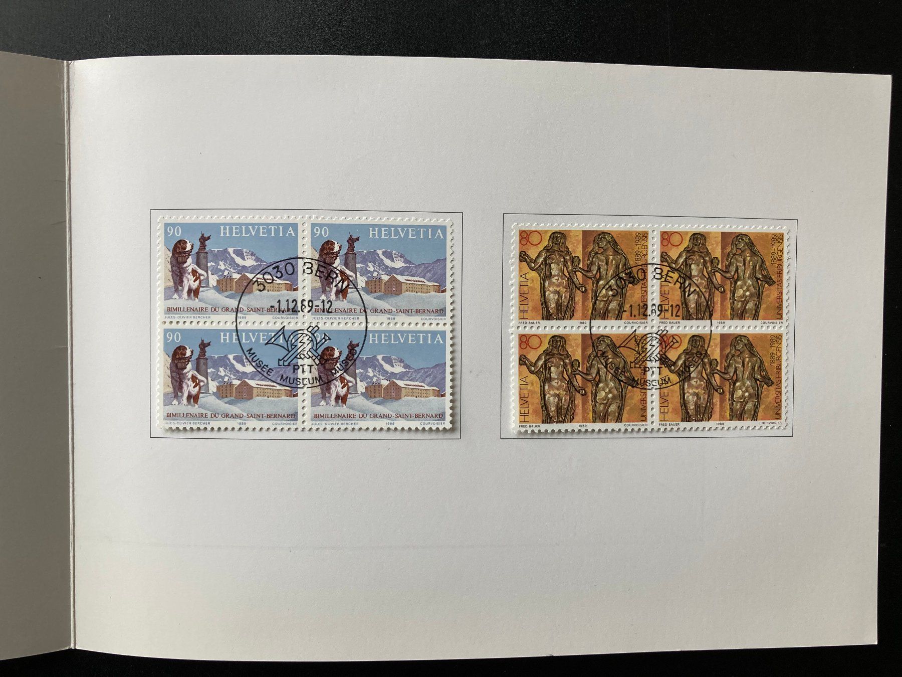 Tutti i francobolli: Geschenkfolder PTT Museum 1989 – Nuovo (secondo la descrizione) da Niederurnen venduto da Alpineyeti