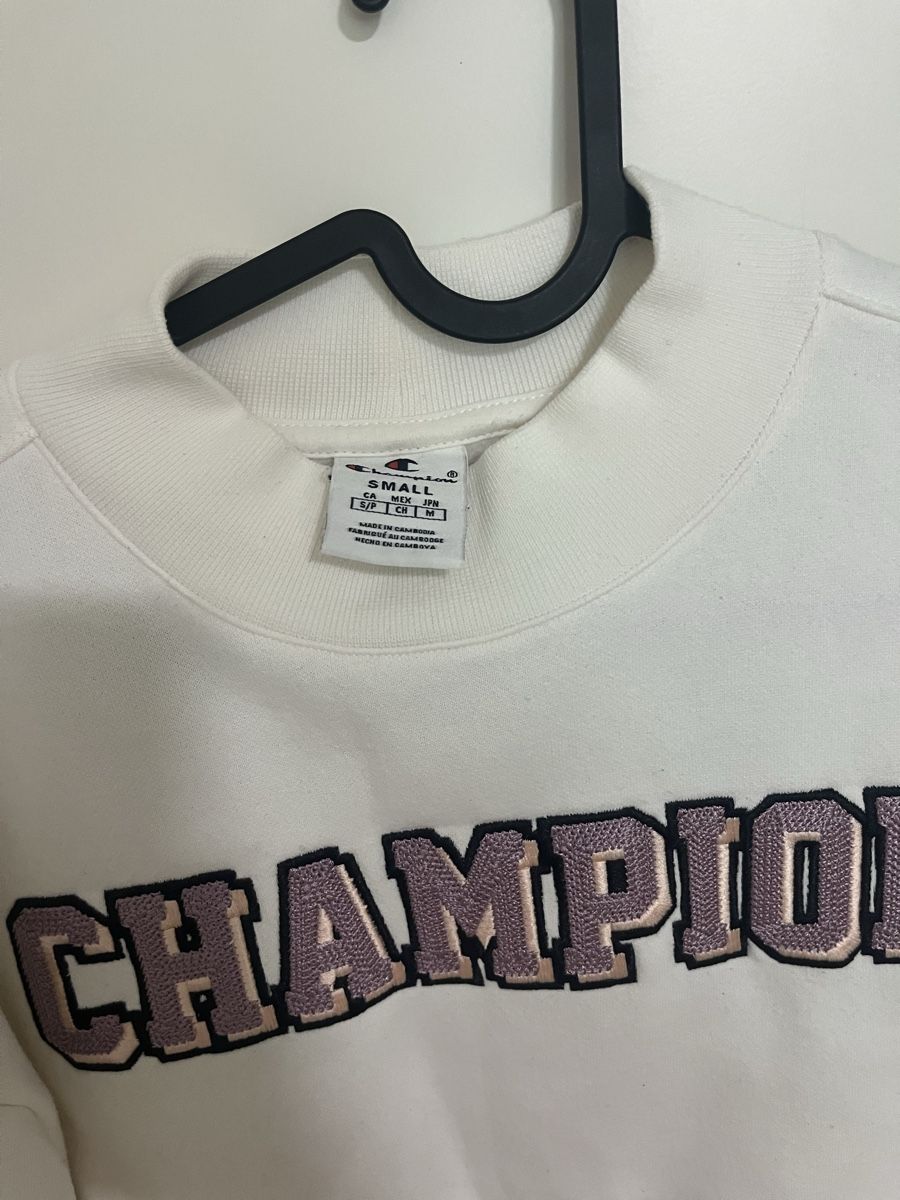 Champion Maglioni & Felpe: white champion sweater – Nuovo (secondo la descrizione) da Füllinsdorf venduto da si.ja.35 1