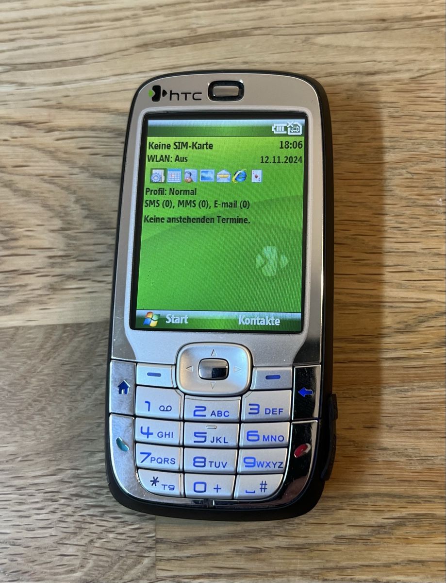 HTC Handys / Smartphones: HTC S710 Handy mit Tastatur – Gebraucht aus Bösingen von Mike2058blau 5