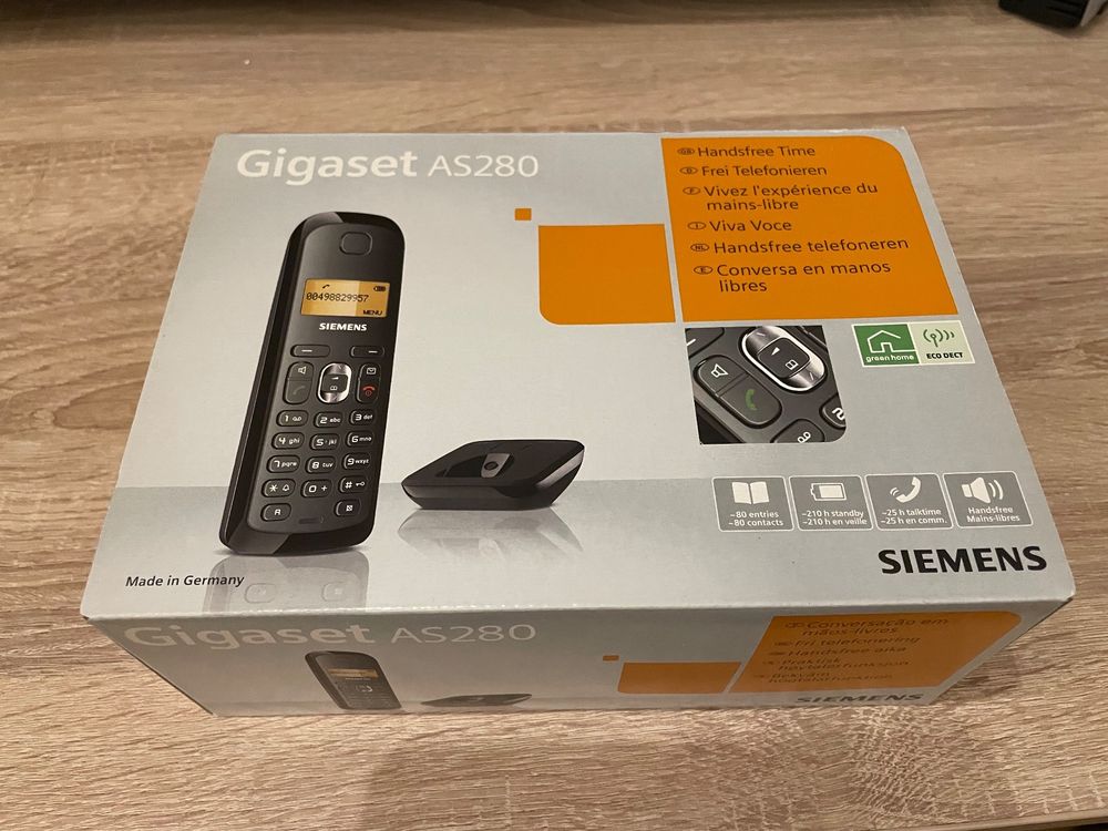 Gigaset 550 duo con eco DECT - Teléfono Inalámbrico