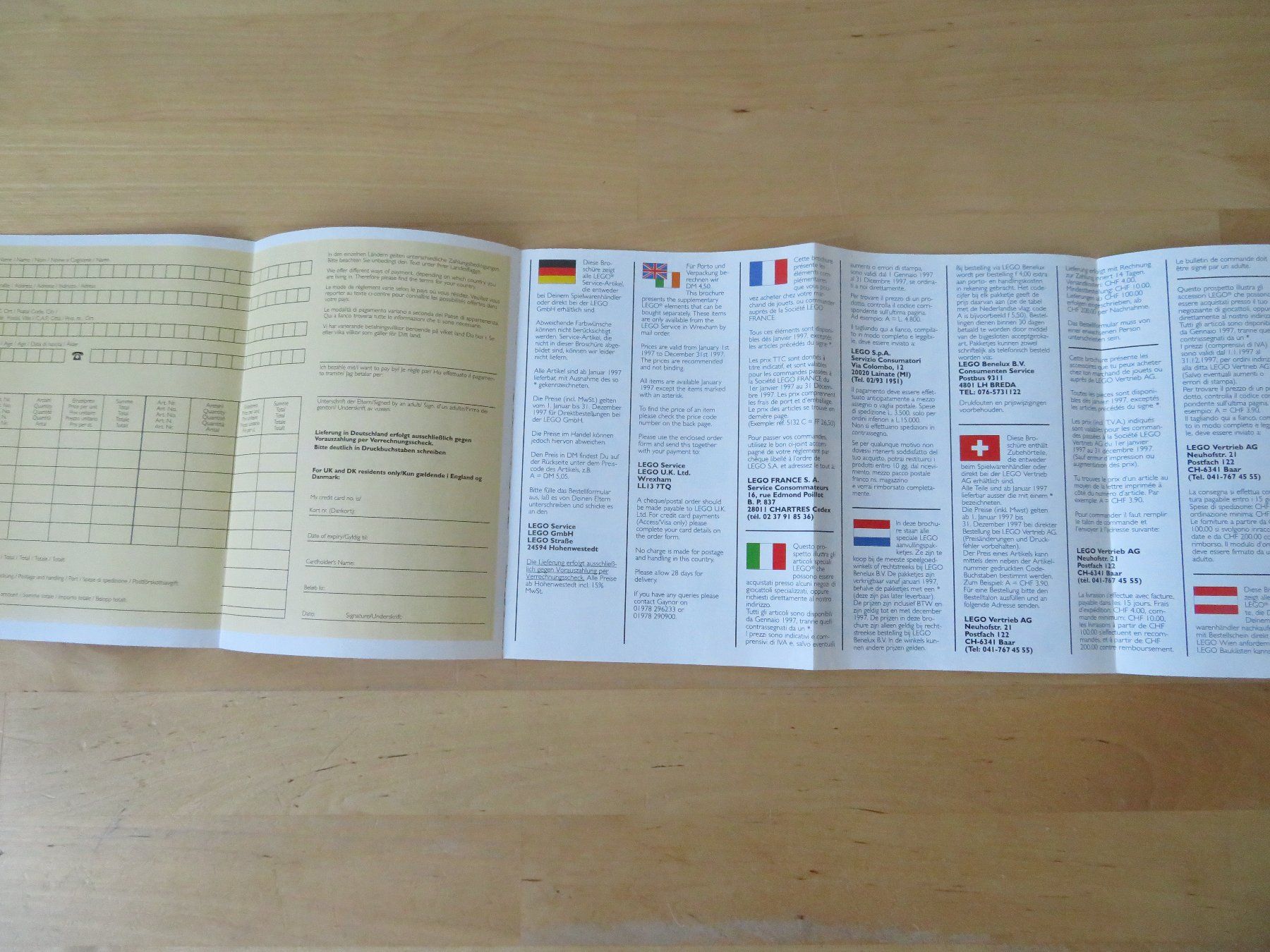 Lego Giocattoli: LEGO Service Prospekt 1997 – Usato da Zürich venduto da piroma 5