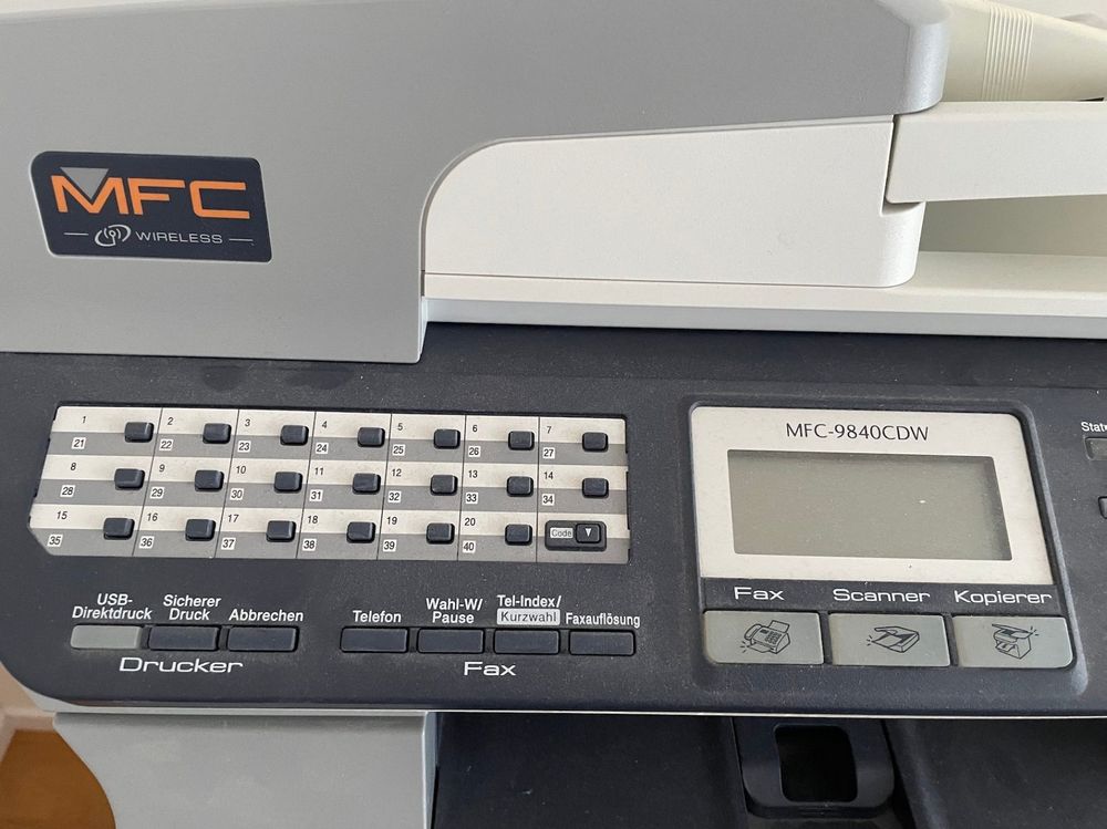 Brother MFC9840 CDW Farblaser / Duplex / Kopierer / WiFi Kaufen auf