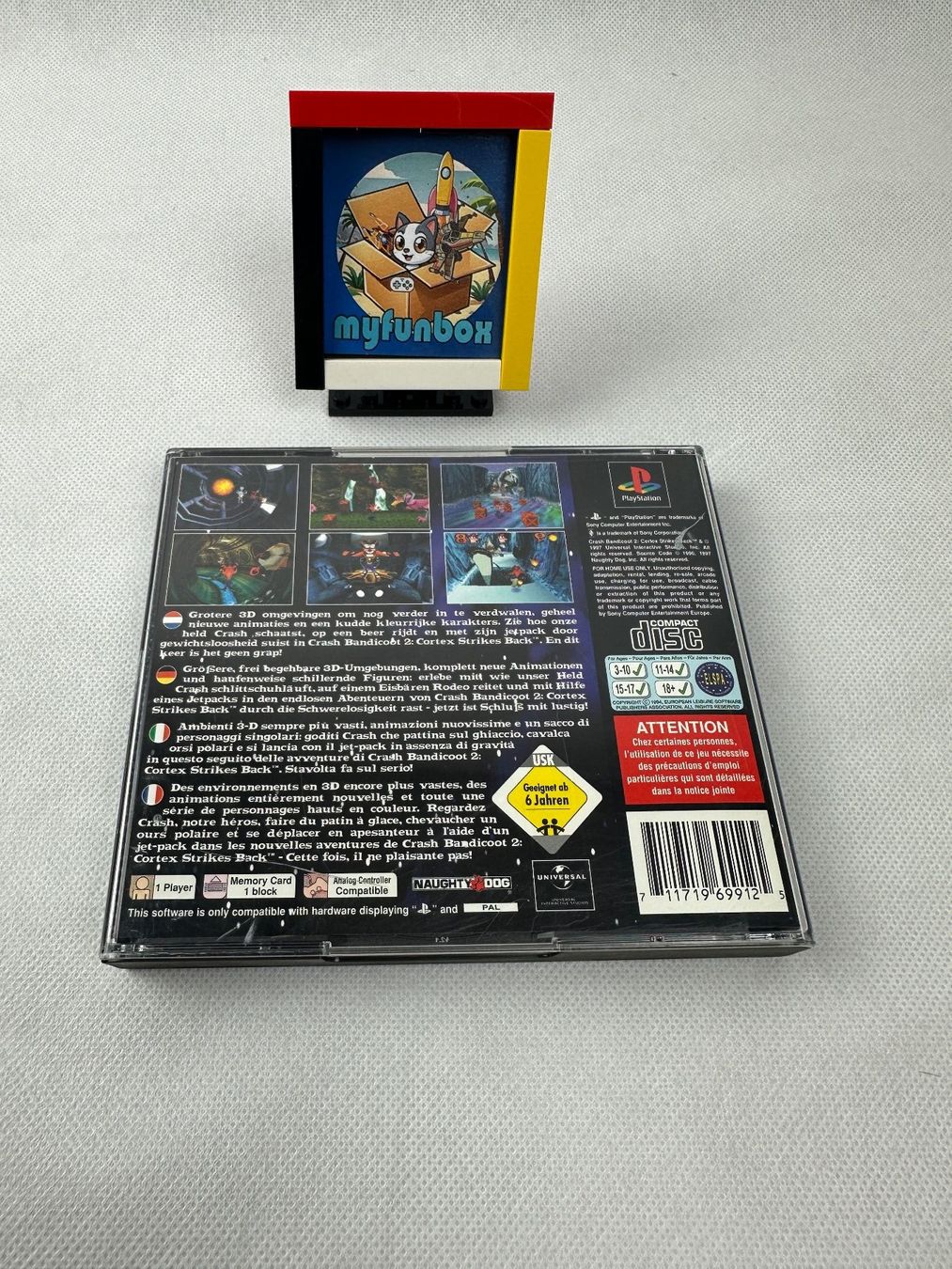 Giochi: Playstation 1 PS1 Crash Bandicoot 2 CIB Cortex Strikes back – Usato da Kappel SO venduto da MyFunBox 1