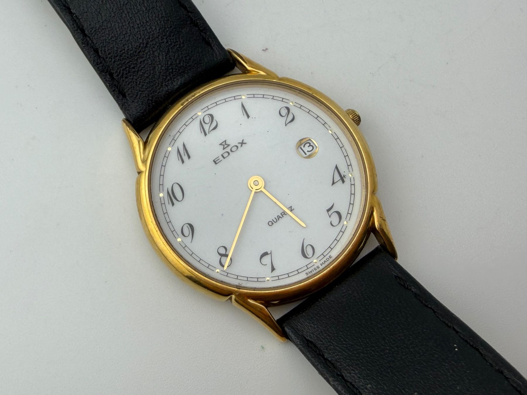 Edox Orologi: Vintage EDOX Herrenuhr läuft – Usato da Biel/Bienne venduto da MrP_WatchesBiel 1
